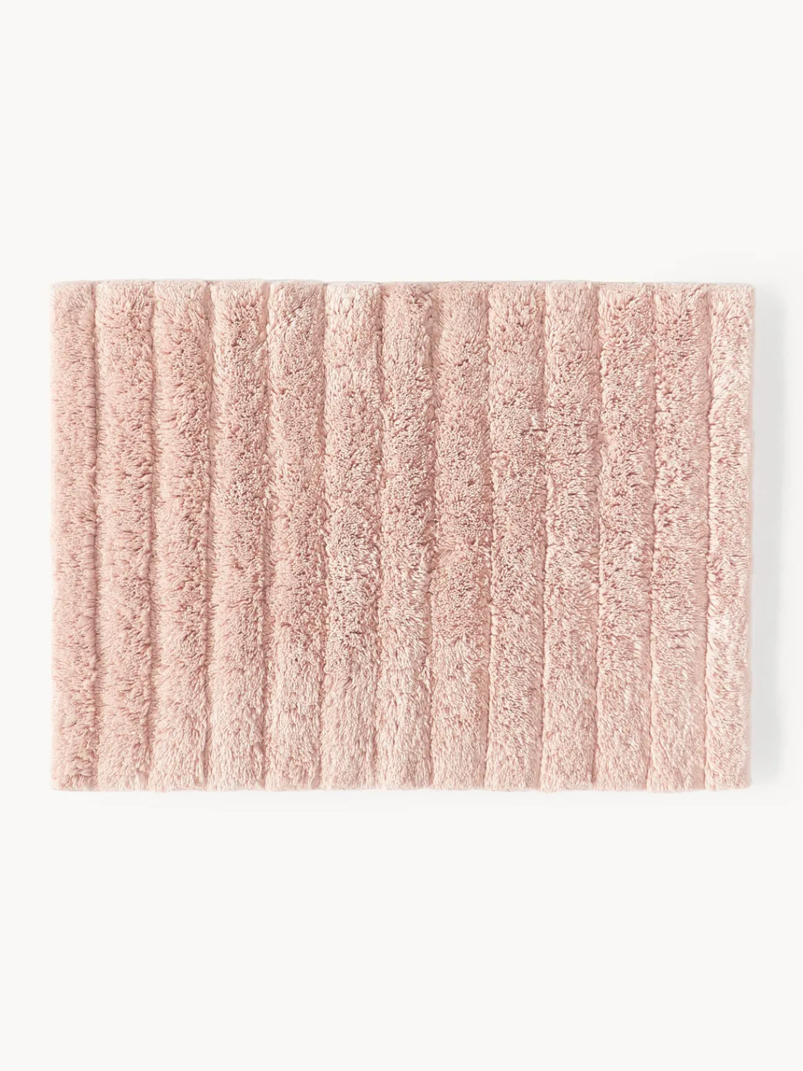 Alfombras De Baño|Mantas>Westwing Collection Alfombrilla de baño mullida Bailey Rosa claro