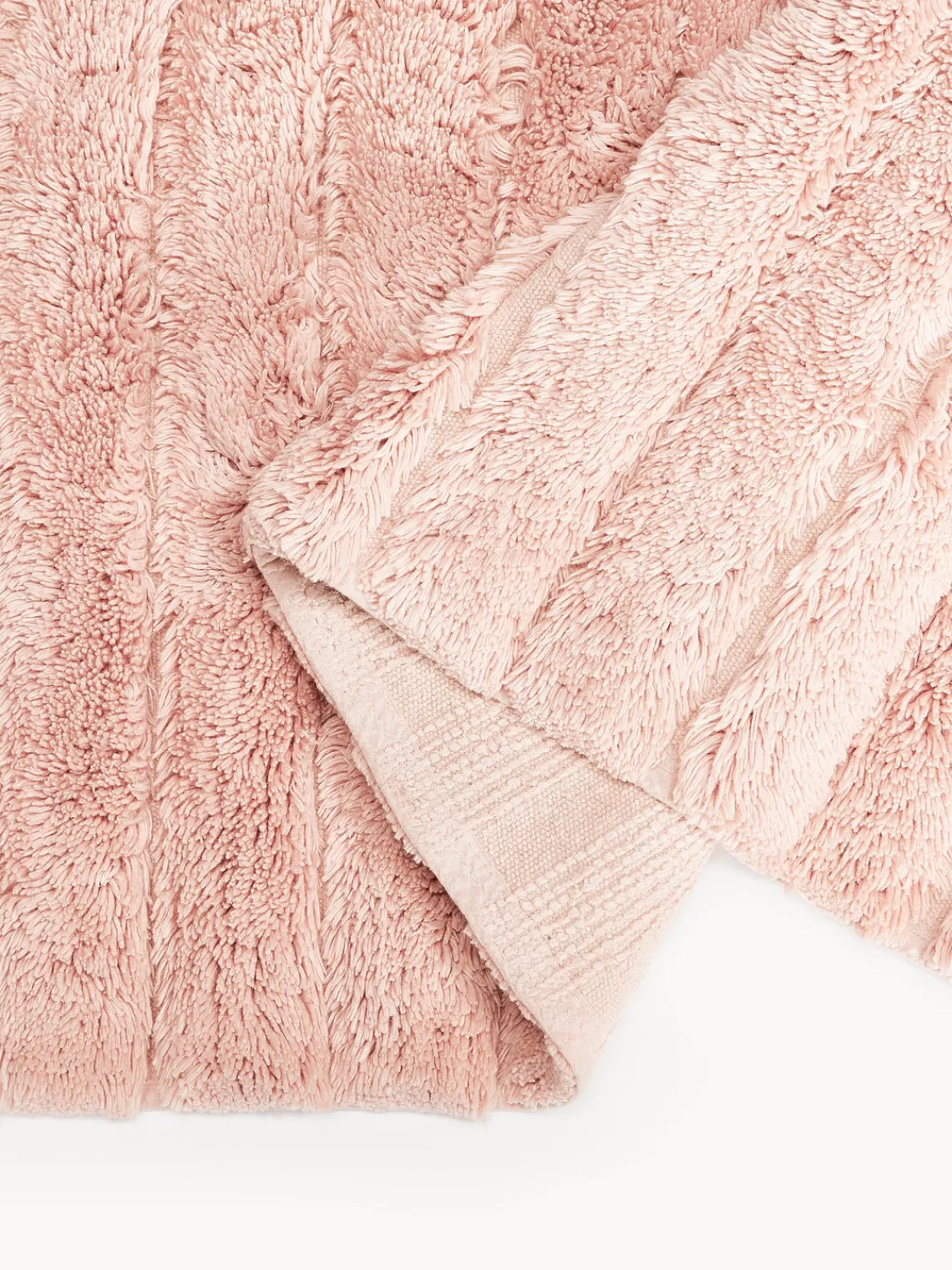 Alfombras De Baño|Mantas>Westwing Collection Alfombrilla de baño mullida Bailey Rosa claro