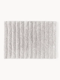 Alfombras De Baño|Mantas>Westwing Collection Alfombrilla de baño mullida Bailey Gris claro