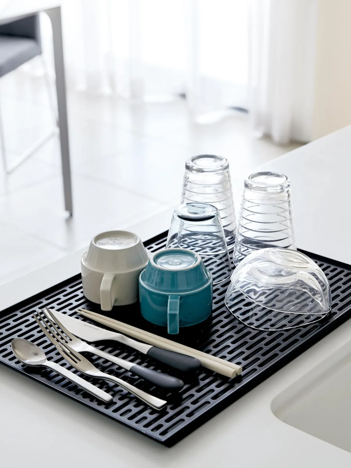 Online Alfombrilla escurreplatos Tower Escurreplatos|Almacenaje De Cocina