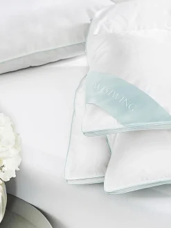 Almohadas|Mantas></noscript>Westwing Collection Almohada de plumas Comfort, media Medio