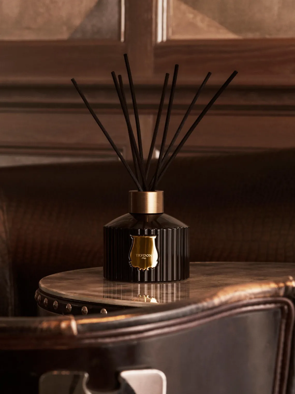 Ambientadores|Jarrones>Trudon Ambientador artesanal Ernesto (clavo, ládano, madera de roble y pachulí) Clavo, ládano, roble, pachulí