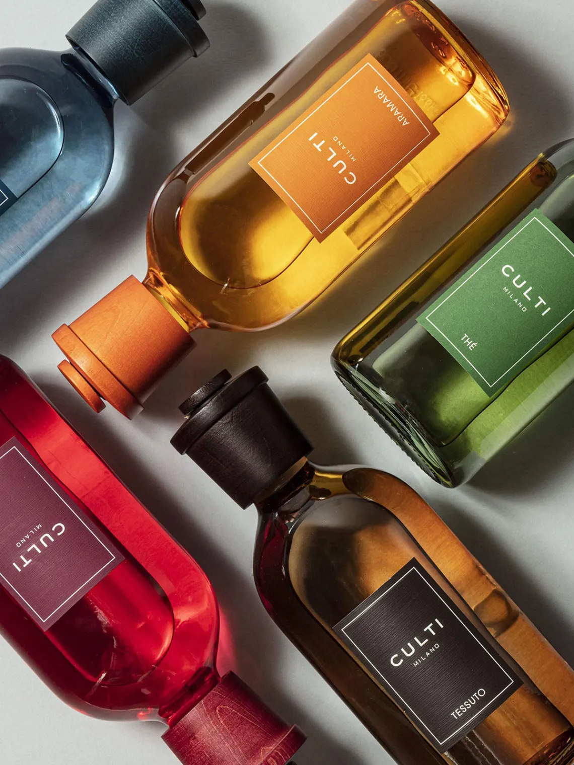 Ambientadores|Jarrones>Culti Milano Ambientador Colors Thé , 500 ml Bergamota, té Sencha y madera