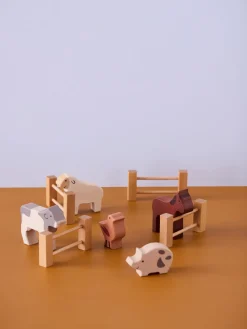 Juguetes A Partir De 1 Año|Decoración Infantil></noscript>Kid's Concept Animales de granja Aiden, 9 pzas.