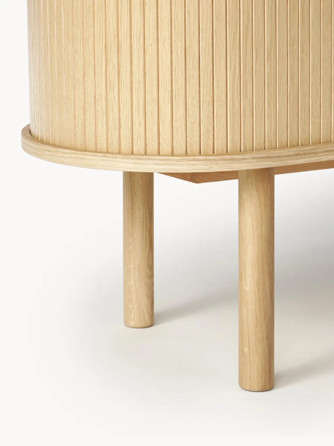 Muebles De Tv|Muebles De Tv>Westwing Collection Aparador acanalado Calary Madera clara