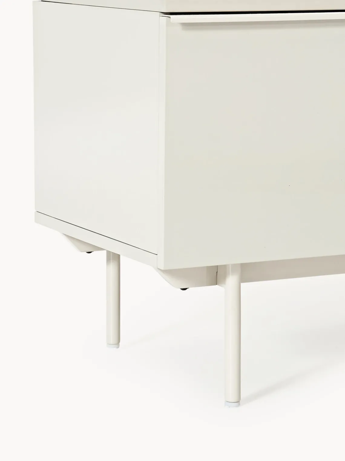 Muebles De Tv|Muebles De Tv>Westwing Collection Aparador de madera Elona Beige claro brillante