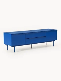 Muebles De Tv|Muebles De Tv>Westwing Collection Aparador de madera Elona Azul real mate