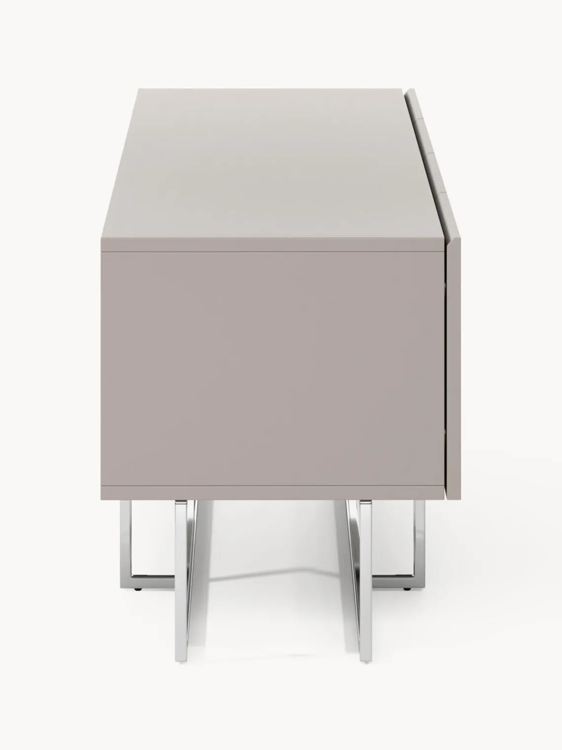 Muebles De Tv|Muebles De Tv>Westwing Collection Aparador de madera Joe Taupe, plateado