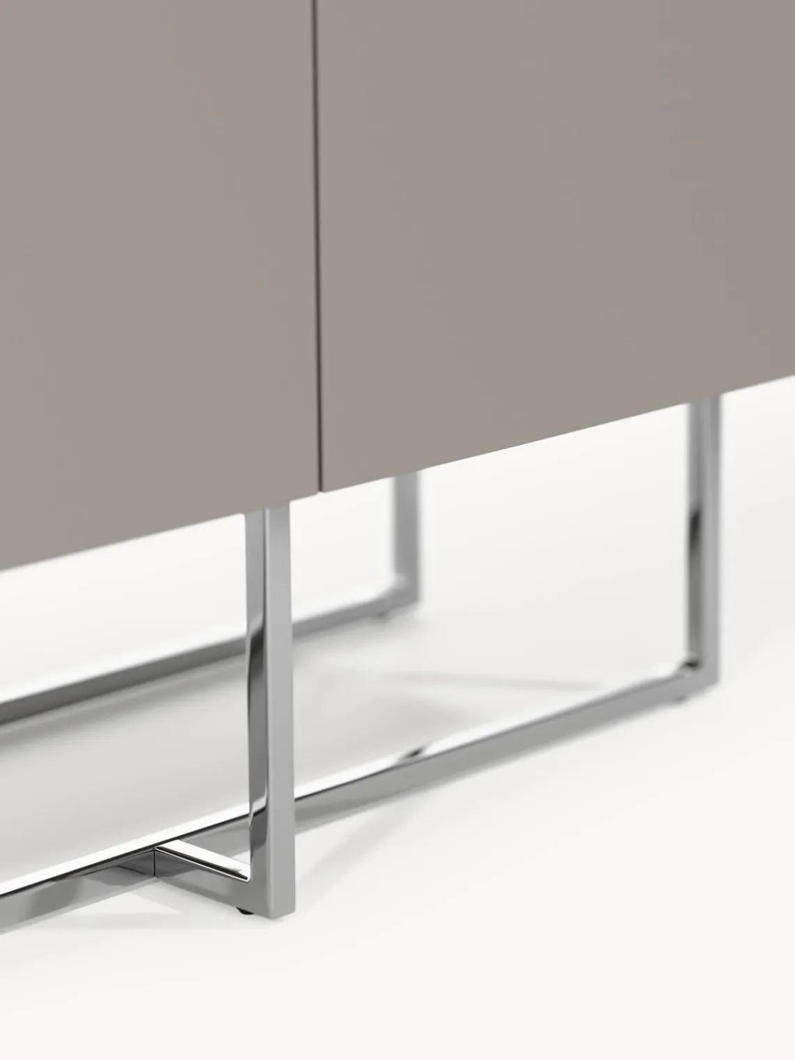 Muebles De Tv|Muebles De Tv>Westwing Collection Aparador de madera Joe Taupe, plateado