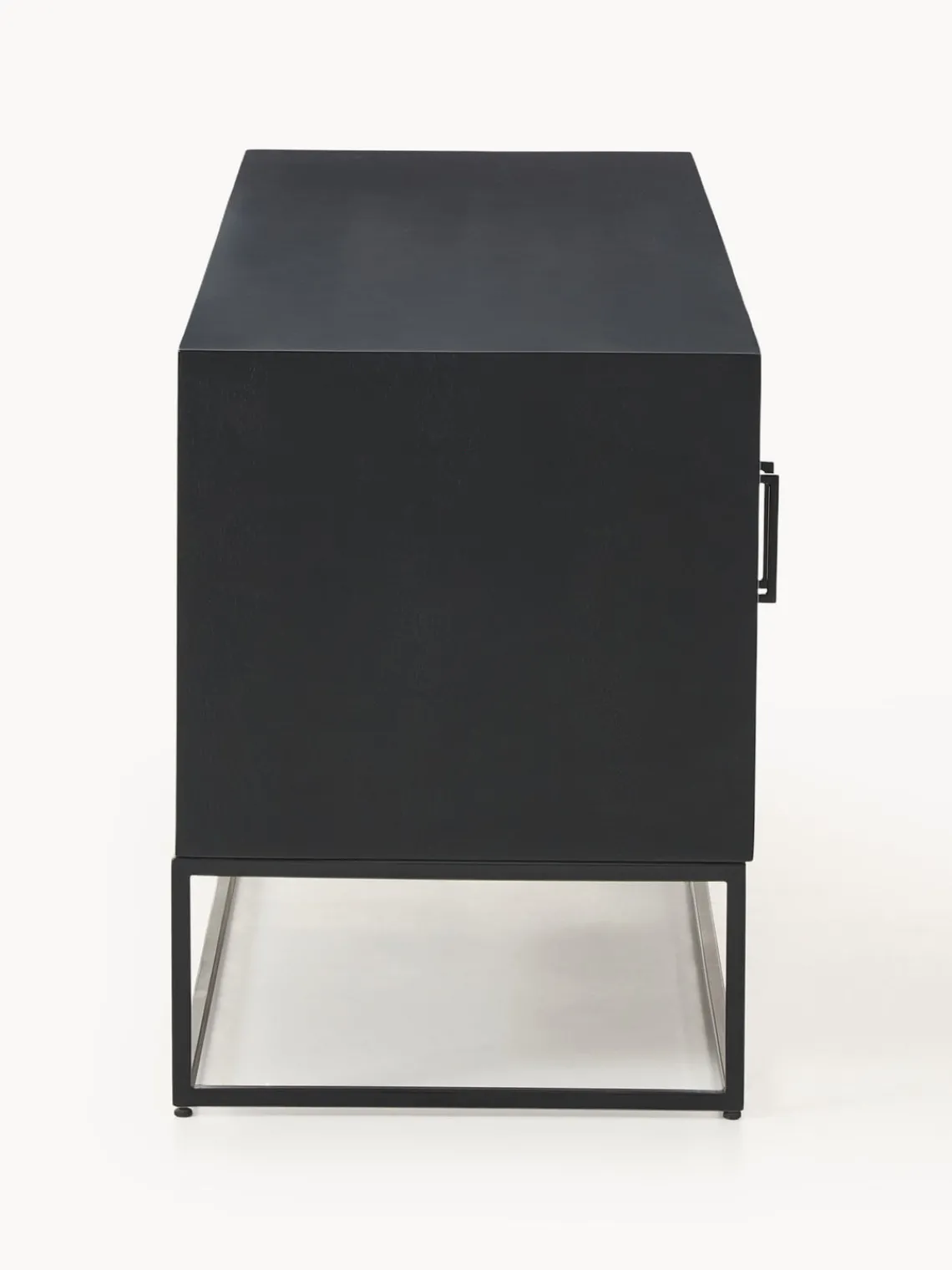 Muebles De Tv|Muebles De Tv>Westwing Collection Aparador de madera maciza de mango Lyle Negro