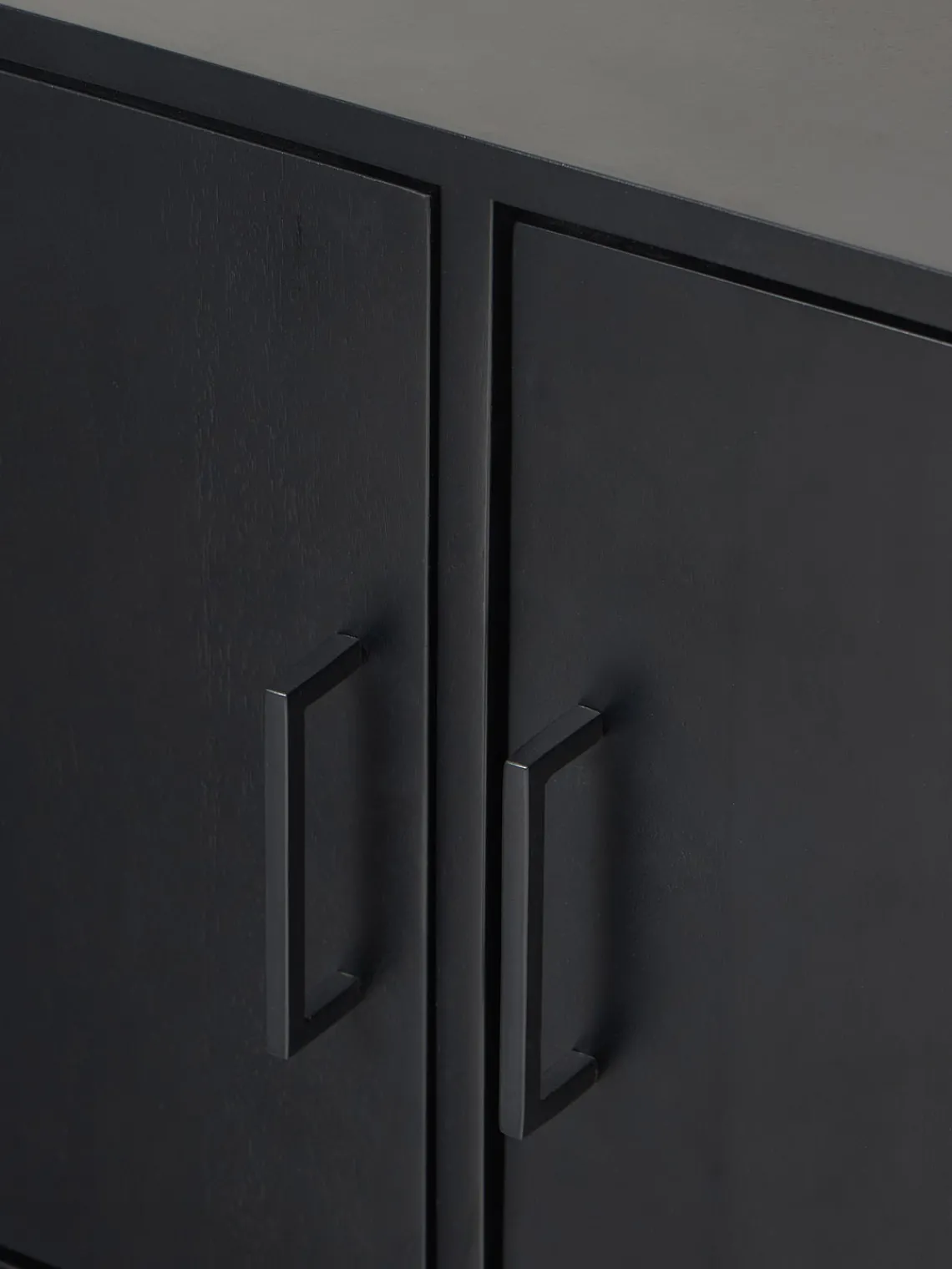 Muebles De Tv|Muebles De Tv>Westwing Collection Aparador de madera maciza de mango Lyle Negro