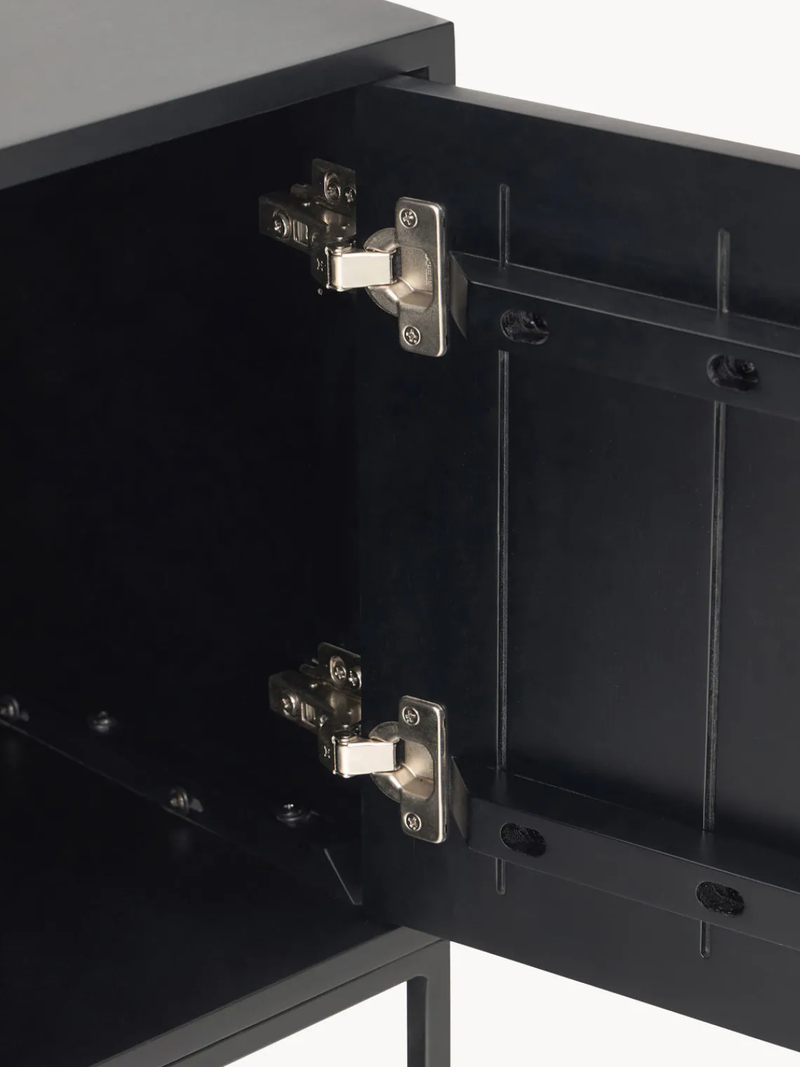 Muebles De Tv|Muebles De Tv>Westwing Collection Aparador de madera maciza de mango Lyle Negro