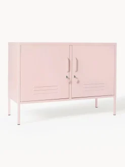 Armarios Infantiles|Aparadores>Mustard Made Aparador de metal The Lowdown Rosa claro