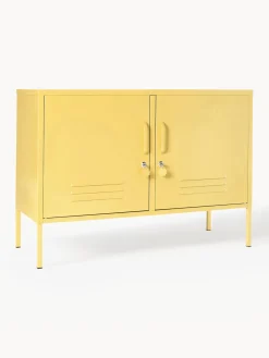 Armarios Infantiles|Aparadores>Mustard Made Aparador de metal The Lowdown Amarillo claro