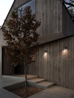 Apliques De Pared De Exterior|Lámparas De Techo> Aplique de exterior Aleria Negro