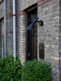 Apliques De Pared De Exterior|Lámparas De Techo></noscript>Louis Poulsen Aplique LED de exterior AJ 50 Negro