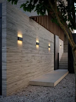 Hot Aplique LED para exterior Kinver Apliques De Pared De Exterior|Apliques De Pared De Exterior