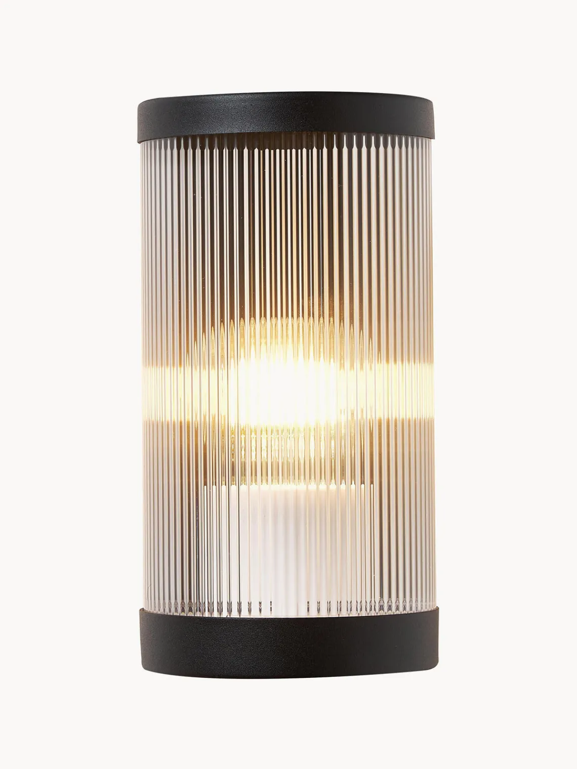 Apliques De Pared De Exterior|Lámparas De Techo> Aplique para exterior Coupar Negro