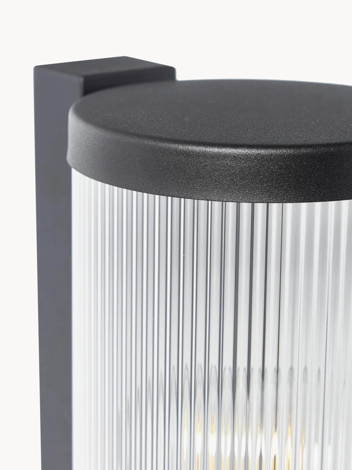 Apliques De Pared De Exterior|Lámparas De Techo> Aplique para exterior Coupar Negro