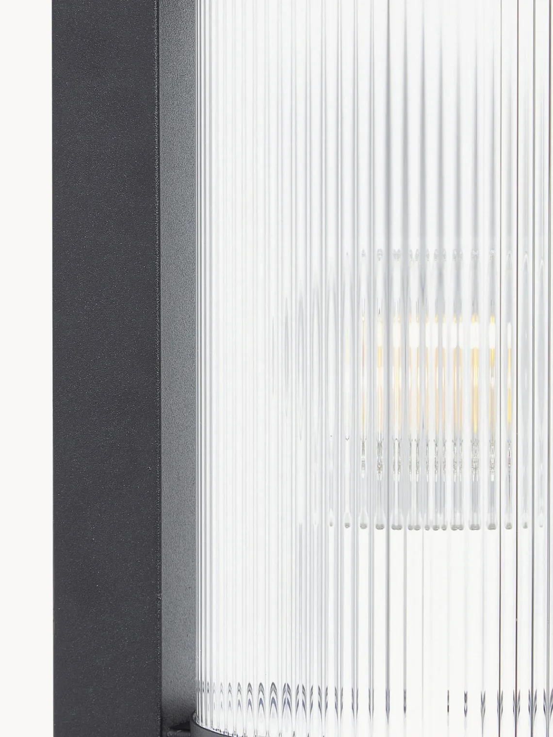 Apliques De Pared De Exterior|Lámparas De Techo> Aplique para exterior Coupar Negro