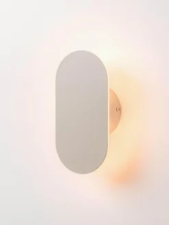 Apliques De Pared De Exterior|Lámparas De Techo></noscript>Houseof Aplique para exterior LED regulable Mini Blanco Off White