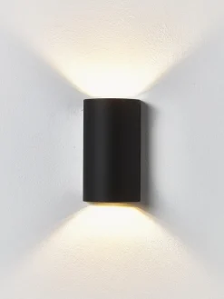 Apliques De Pared De Exterior|Apliques De Pared De Exterior> Aplique para exterior Rold Negro