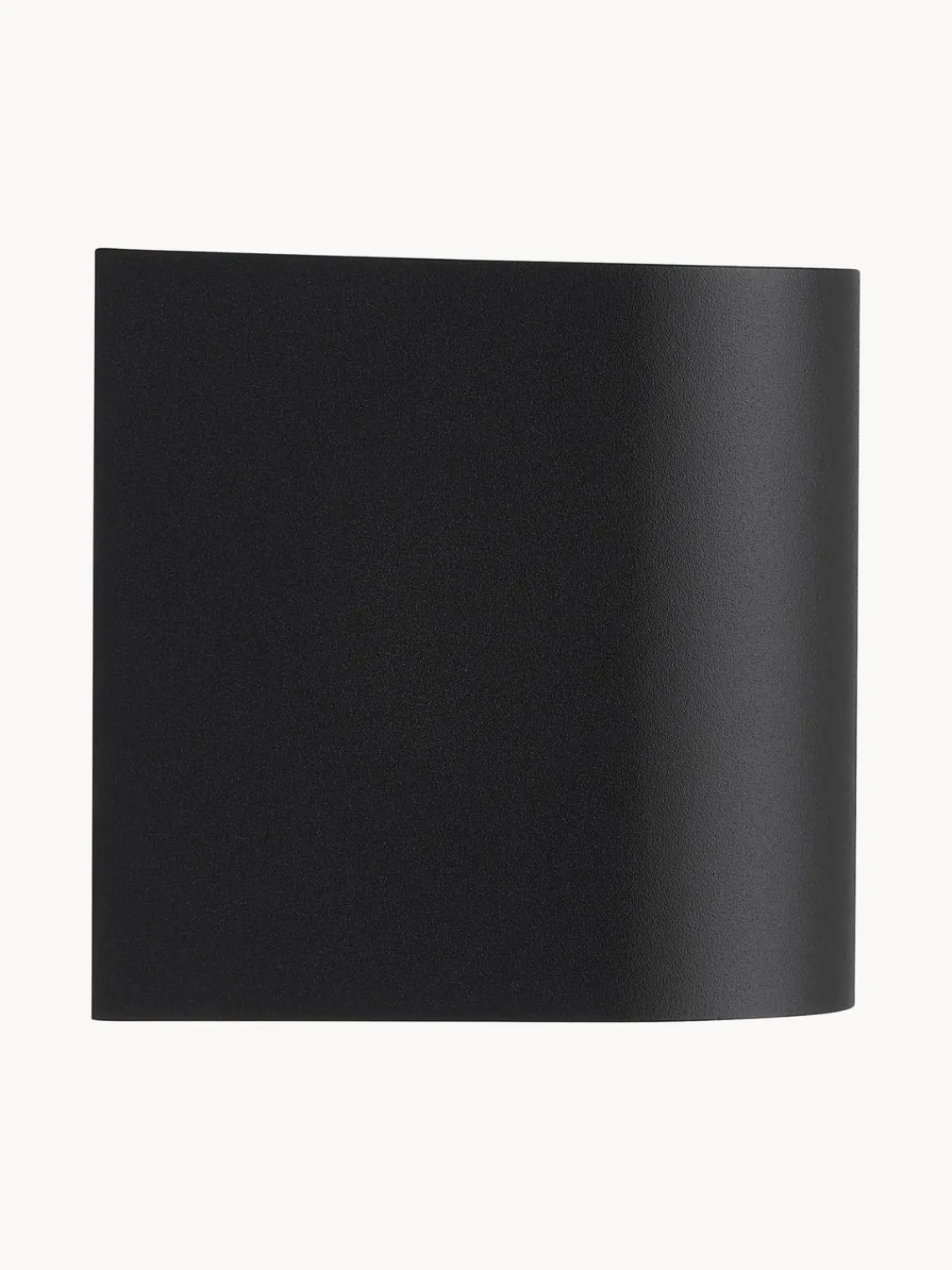 Apliques De Pared De Exterior|Lámparas De Techo> Aplique pequeño regulable para exterior Dion Negro