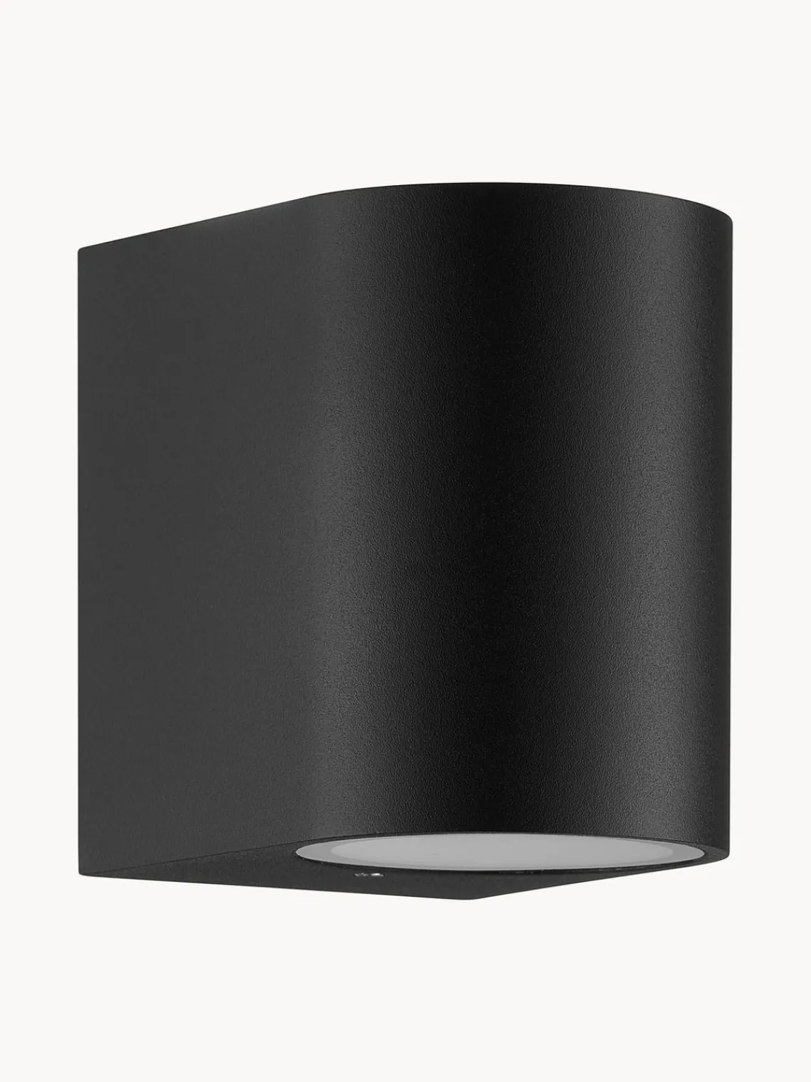 Apliques De Pared De Exterior|Lámparas De Techo> Aplique pequeño regulable para exterior Dion Negro