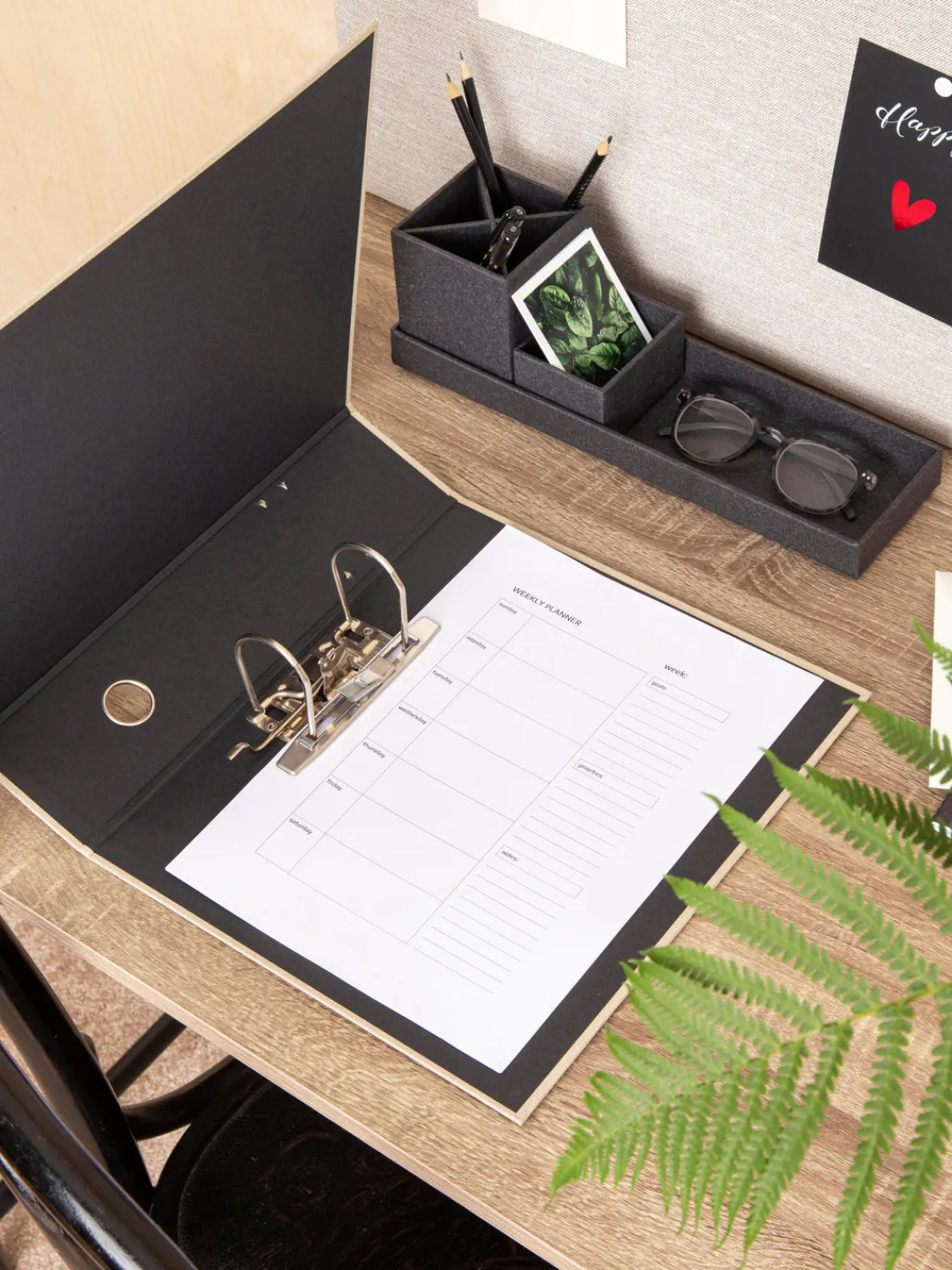 Material De Oficina|Material De Oficina>Bigso Box of Sweden Archivador Archie Beige claro