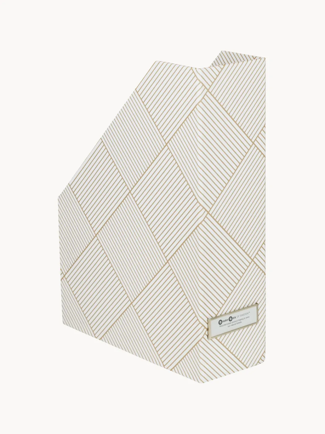 Material De Oficina|Material De Oficina>Bigso Box of Sweden Archivador Viola, 2 uds. Blanco Off White, dorado