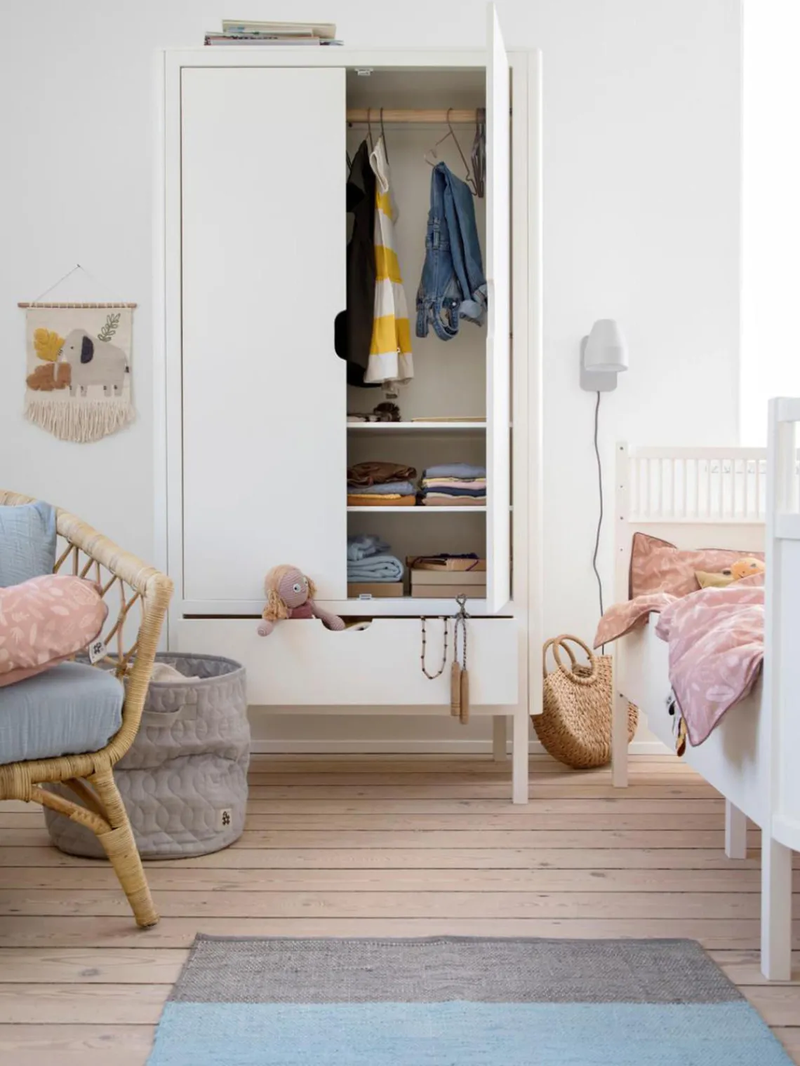 Decoración Infantil|Armarios Infantiles>Sebra Armario de madera Classic