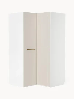 Armarios Esquineros|Armarios Modulares>Westwing Collection Armario esquinero modular Charlotte, 2 puertas (115 cm) Beige