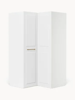 Armarios Esquineros|Armarios Modulares>Westwing Collection Armario esquinero modular Charlotte, 2 puertas (115 cm) Blanco