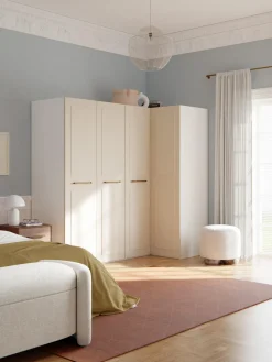 Sale Armario esquinero modular Charlotte, 4 puertas (215 cm), diferentes variantes Armarios Esquineros|Armarios Modulares