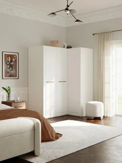 Armario esquinero modular Charlotte, 3 puertas (165 cm), diferentes variantes Armarios Esquineros|Armarios Modulares