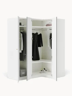 Armario esquinero modular Charlotte, 3 puertas (165 cm), diferentes variantes Armarios Esquineros|Armarios Modulares