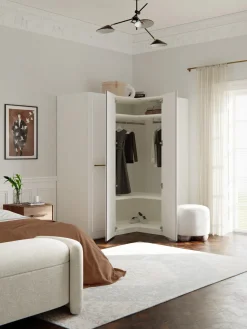 Armario esquinero modular Charlotte, 3 puertas (165 cm), diferentes variantes Armarios Esquineros|Armarios Modulares