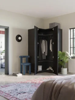 Best Armario esquinero modular Leon, 2 puertas (115 cm) Armarios Esquineros|Armarios Modulares