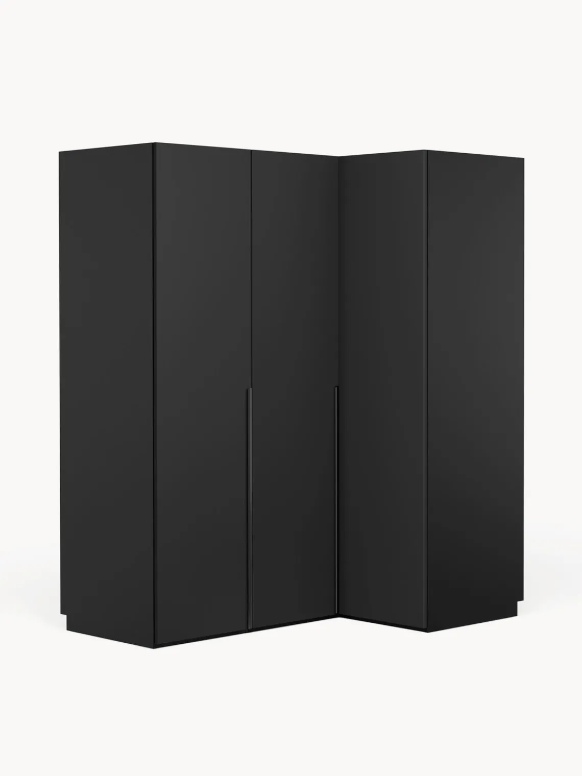 Hot Armario esquinero modular Leon, 3 puertas (165 cm), diferentes variantes Armarios Esquineros|Armarios Modulares