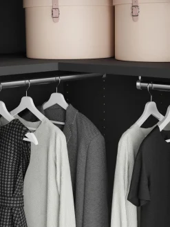 Hot Armario esquinero modular Leon, 3 puertas (165 cm), diferentes variantes Armarios Esquineros|Armarios Modulares