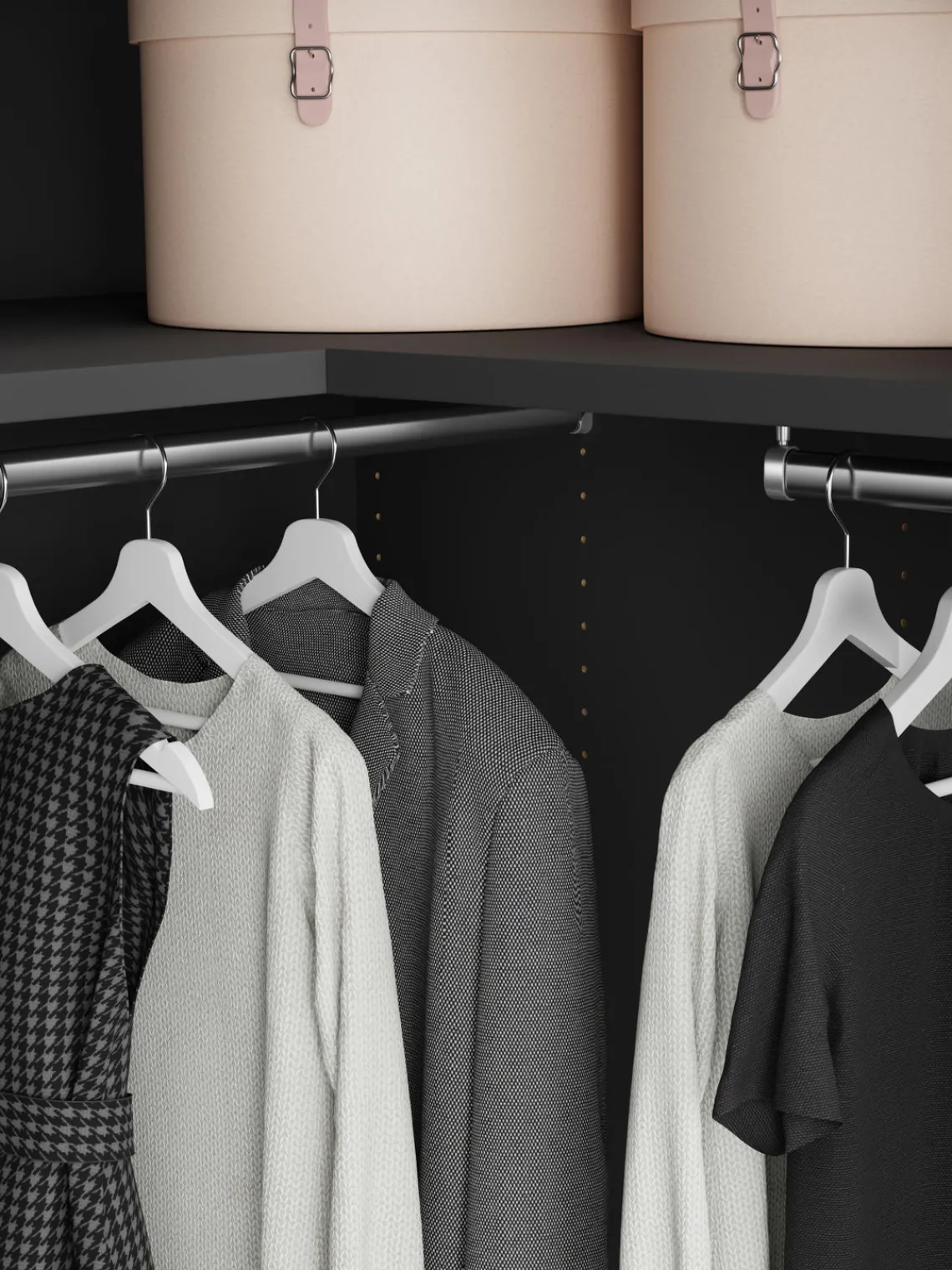 Hot Armario esquinero modular Leon, 3 puertas (165 cm), diferentes variantes Armarios Esquineros|Armarios Modulares