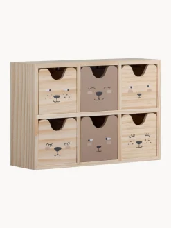 Hot Armario infantil de madera de pino Calle Niños Decoración Infantil|Cestas Y Cajas