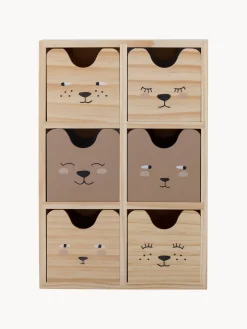 Hot Armario infantil de madera de pino Calle Niños Decoración Infantil|Cestas Y Cajas