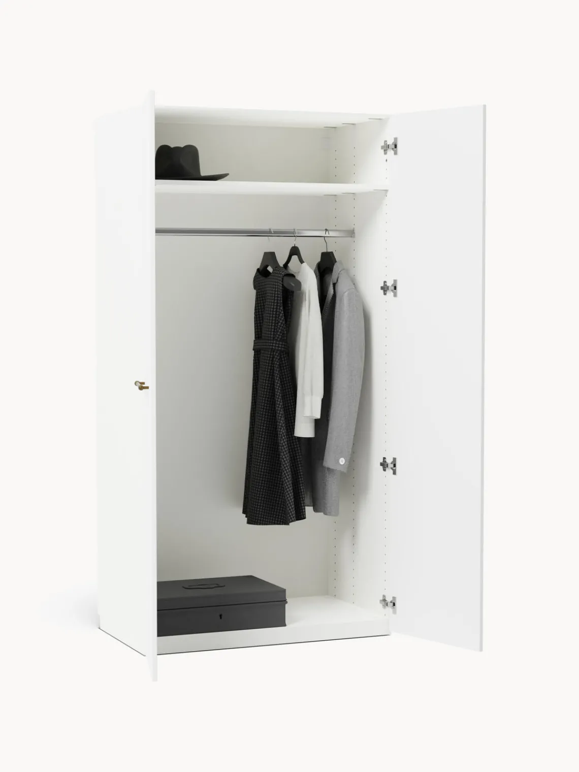 Clearance Armario modular Charlotte, An 100 cm, variantes diferentes Armarios Empotrados|Armarios Modulares