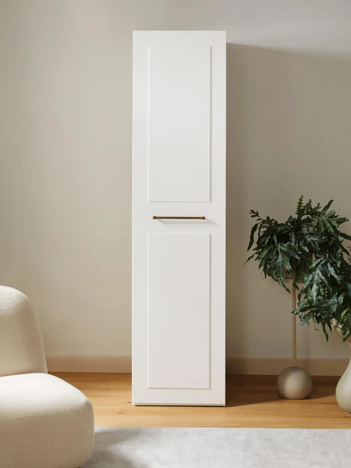 Armarios Empotrados|Armarios Modulares>Westwing Collection Armario modular Charlotte, An 50 cm, variantes diferentes Blanco