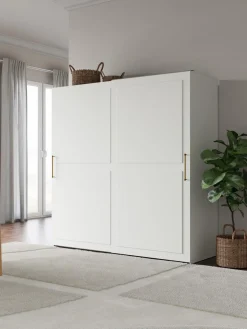 Clearance Armario modular con puertas correderas Charlotte, 200 cm, variantes diferentes Armarios Con Puerta Corredera|Armarios Modulares