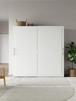 Clearance Armario modular con puertas correderas Charlotte, 200 cm, variantes diferentes Armarios Con Puerta Corredera|Armarios Modulares