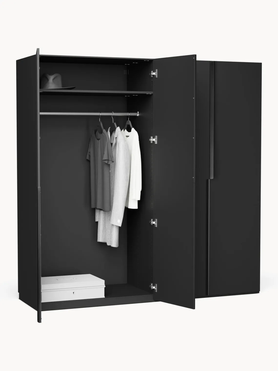 Online Armario modular con puertas plegables Leon, 200 cm, variantes diferentes Armarios Empotrados|Armarios Modulares