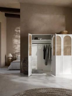 Armarios Empotrados|Armarios Modulares></noscript>Westwing Collection Armario modular Jeanne, 2 puertas (200 cm), variantes diferentes Blanco