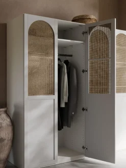 Armarios Empotrados|Armarios Modulares></noscript>Westwing Collection Armario modular Jeanne, 2 puertas (200 cm), variantes diferentes Blanco